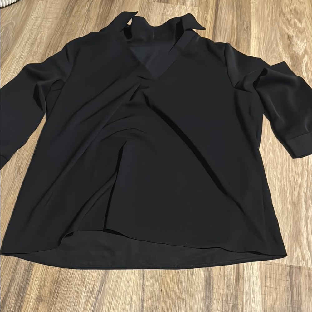Elegant Black Women's Top